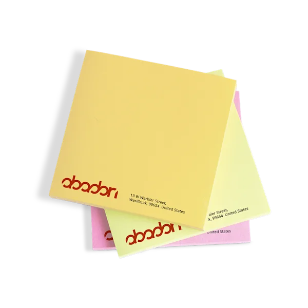 Memo Pads and Sticky Notes