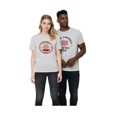 Recyceltes Baumwoll T-Shirt - ungefärbt