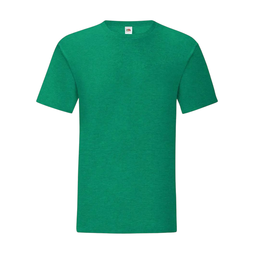 ICON - fruitoftheloomiconic150t heather_green