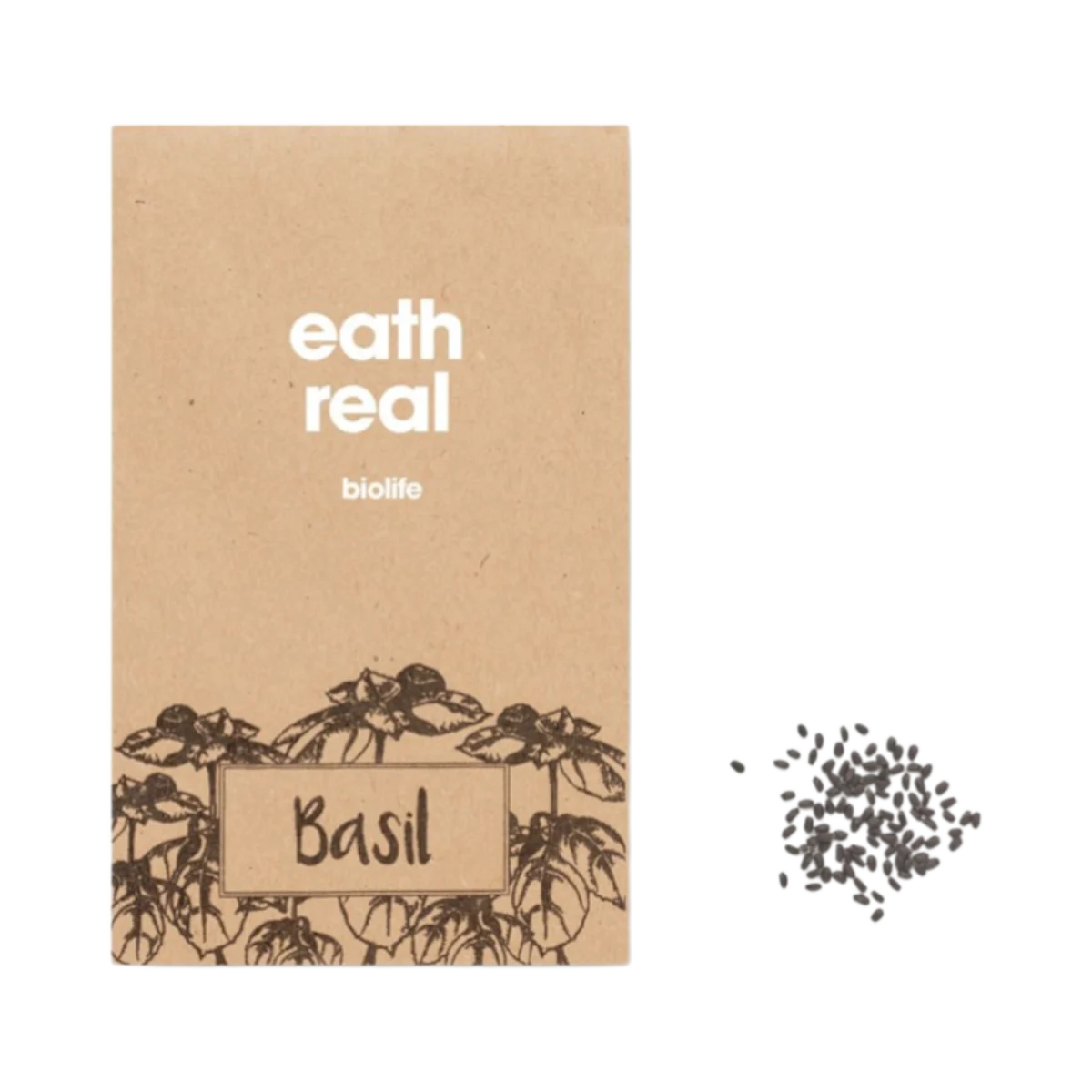 Basil Seeds in Kraft Envelope main image