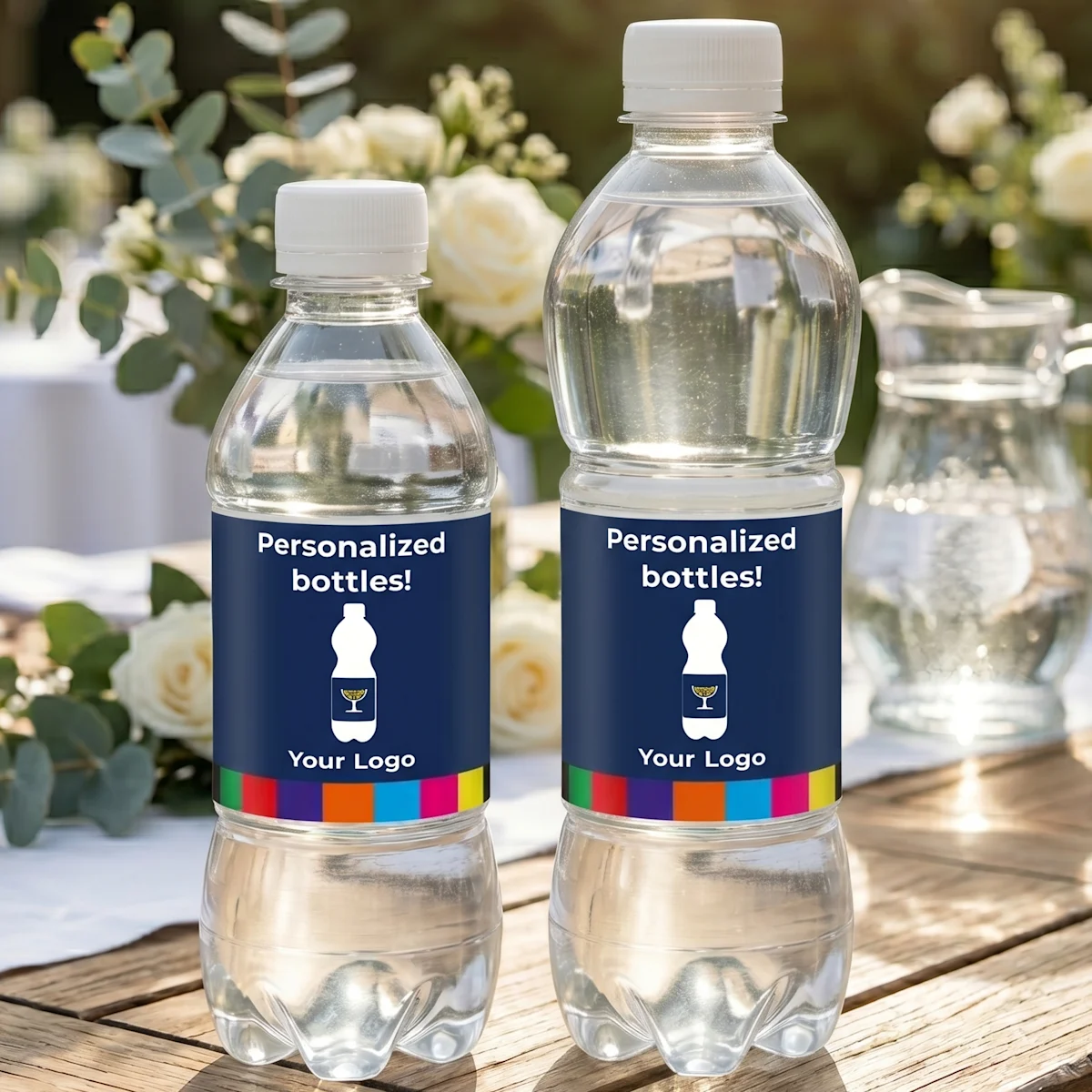 Water bottle with finish main image