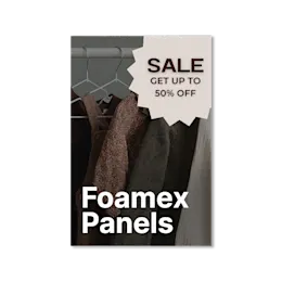 Foamex Panels