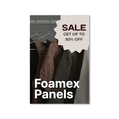 Foamex signs