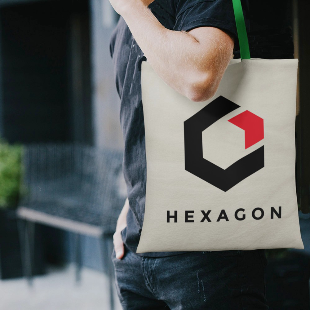 m² cotton tote bag coloured handles PDP Copy 3