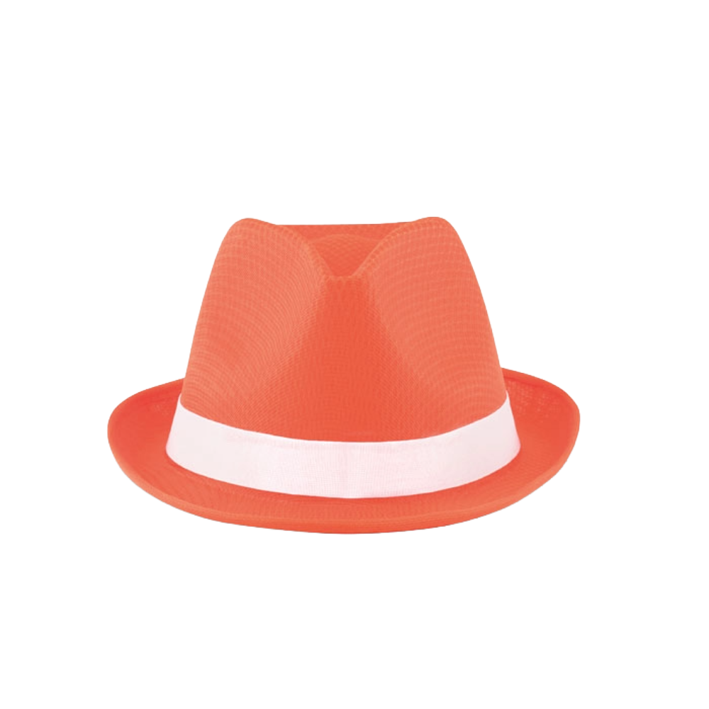 woogiecolouredpolyesterhat orange