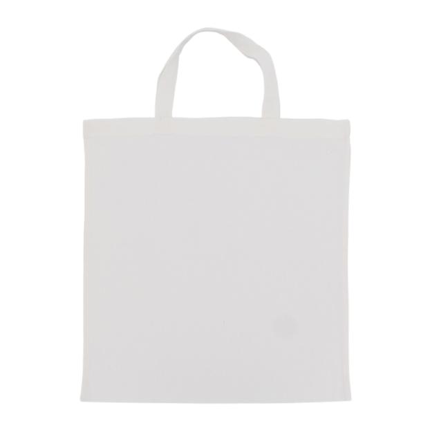 cottonbagsshorthandlespcm WHITE