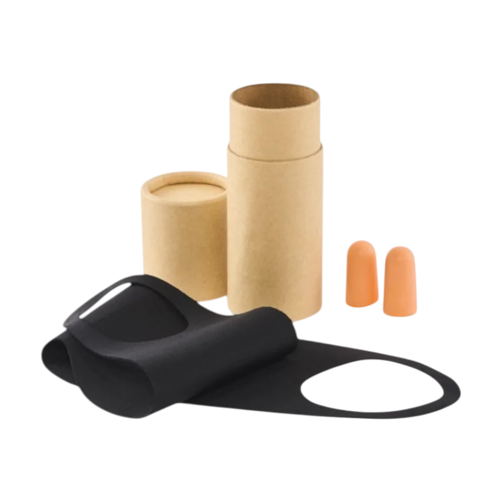 PDP - masksettravelsetinpapertubebox square #F8F8F8 background