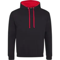 Jet Black Fire Red