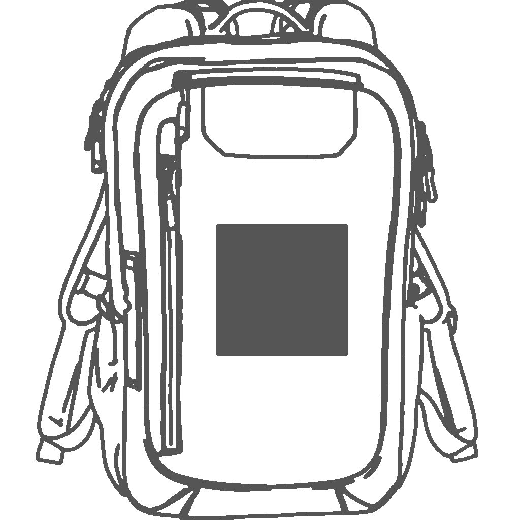 Front Pocket | 5H in x 5W in