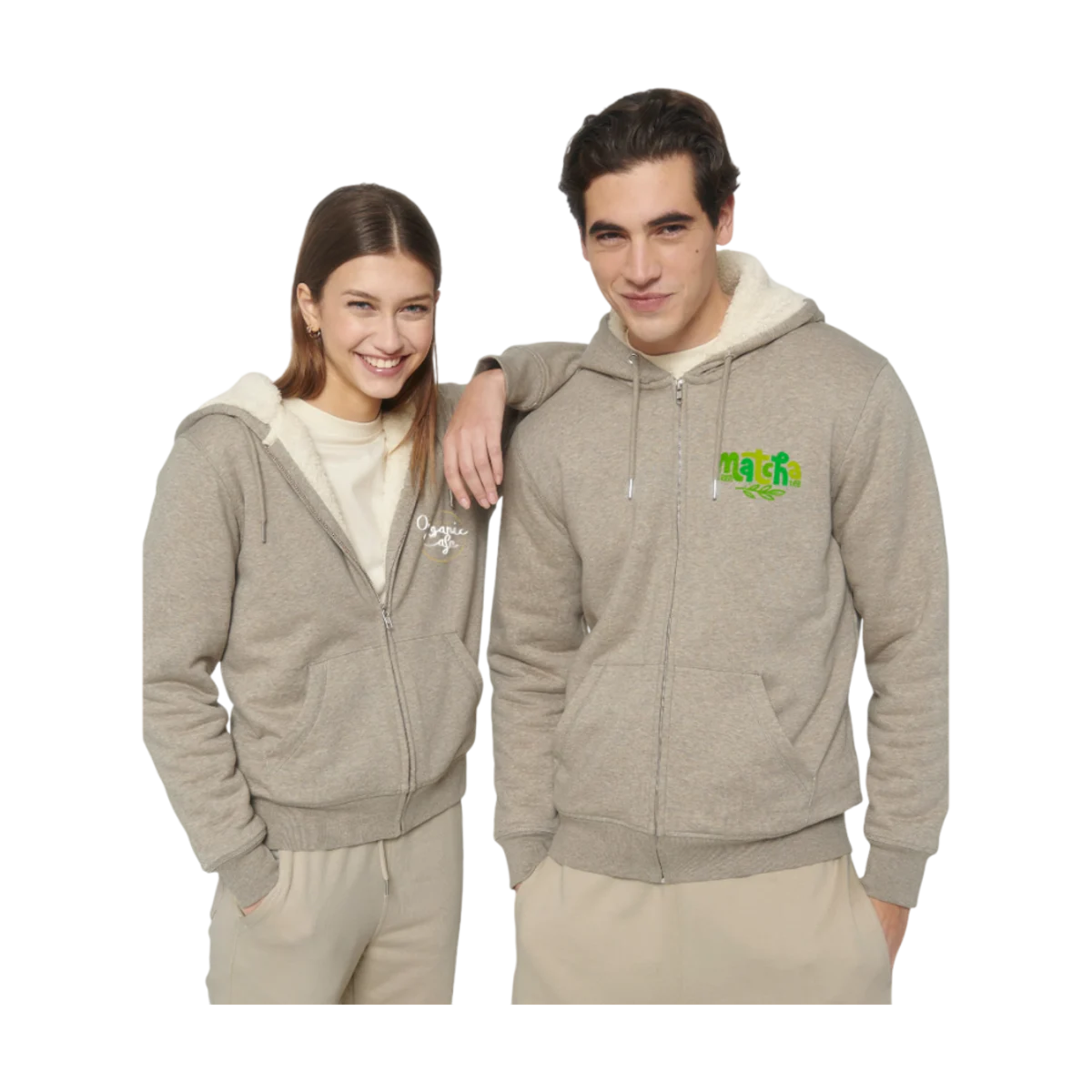Stanley Stella Sherpa gefütterter Zip Up Hoodie Hauptbild