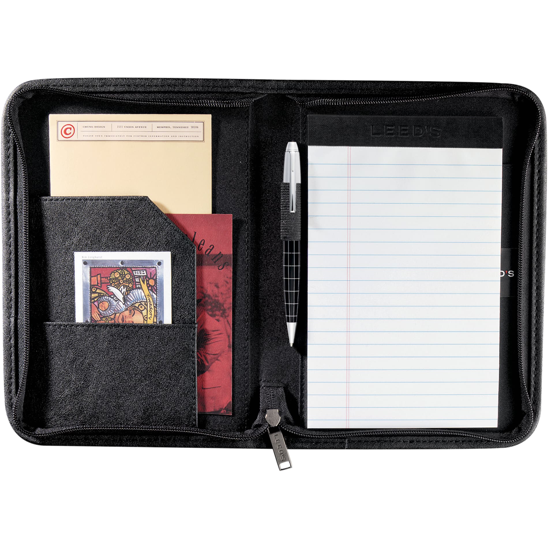 DuraHyde Zippered Padfolio-1