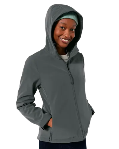 Giacca Softshell con Cappuccio Stella Discoverer