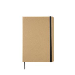 A5 recycled kraft notebook black