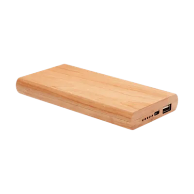Power Bank in Bambù