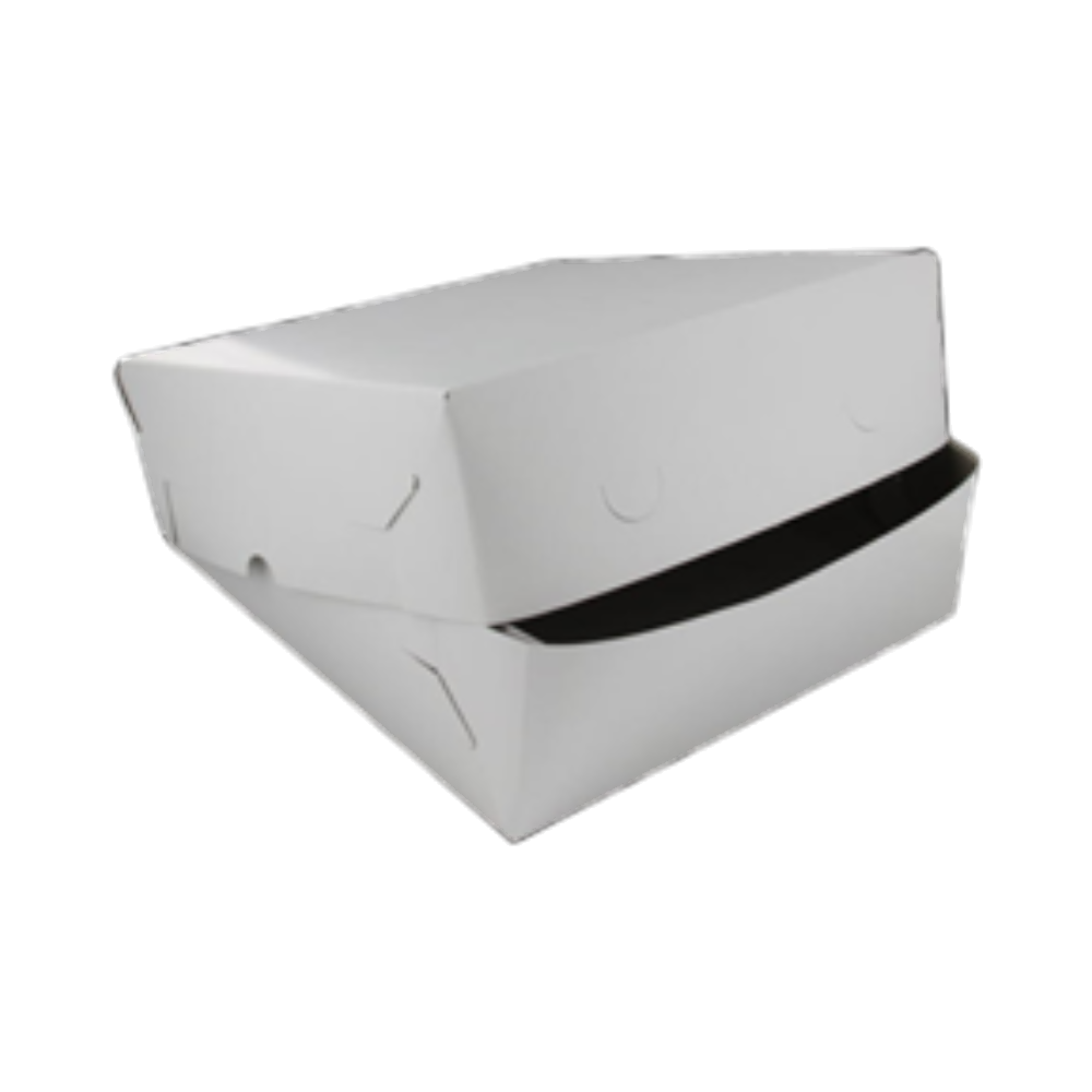 Kartonnen zwanenhalsdozen 34 x 34 x 8 cm