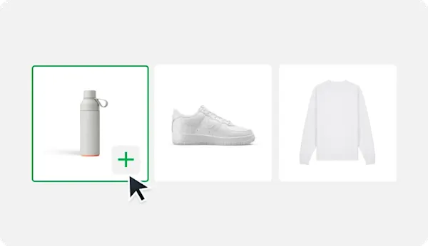 1. Select your products and get a quote