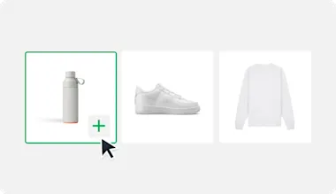 1. Select your products and get a quote