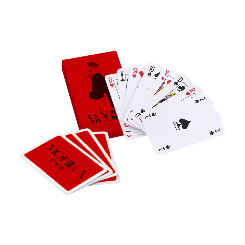 Cartes à jouer personnalisées haute qualité