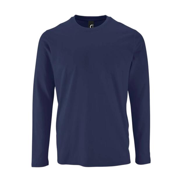 tshirtslongsleevesbasicsols french navy
