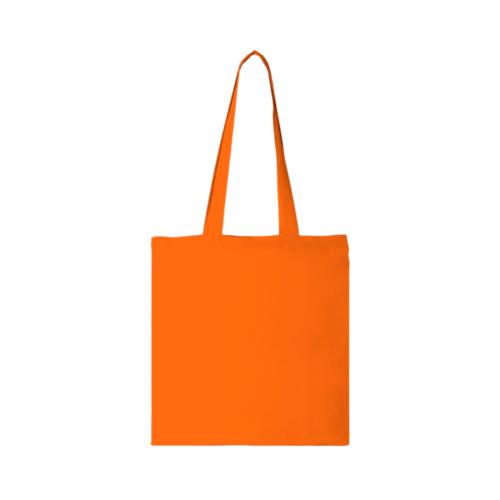 Carolina 100 gsm cotton tote bag 7L orange