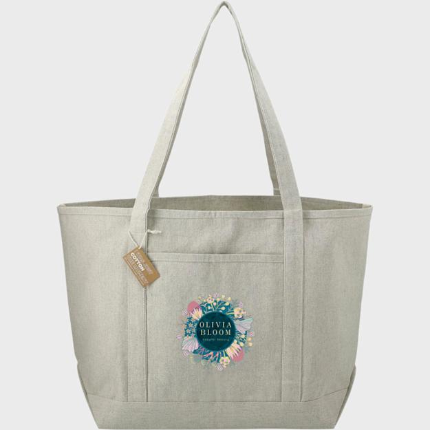 PDP - repose10ozrecycledcottonboattote square grey background