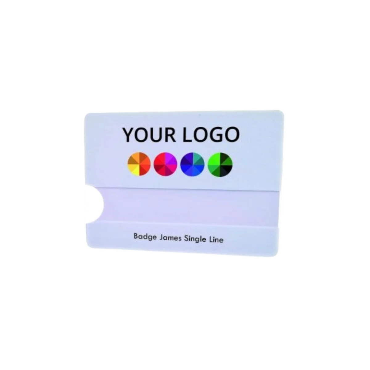 Badge James - Single line window main image