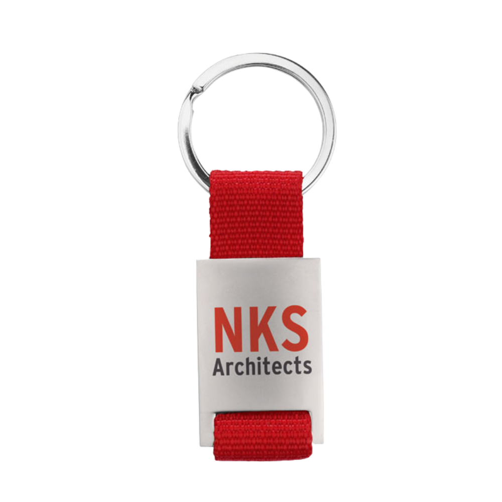 Portachiavi Rettangolare in Metallo