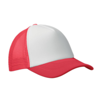 ICON - bubbletruckerscap white+_red