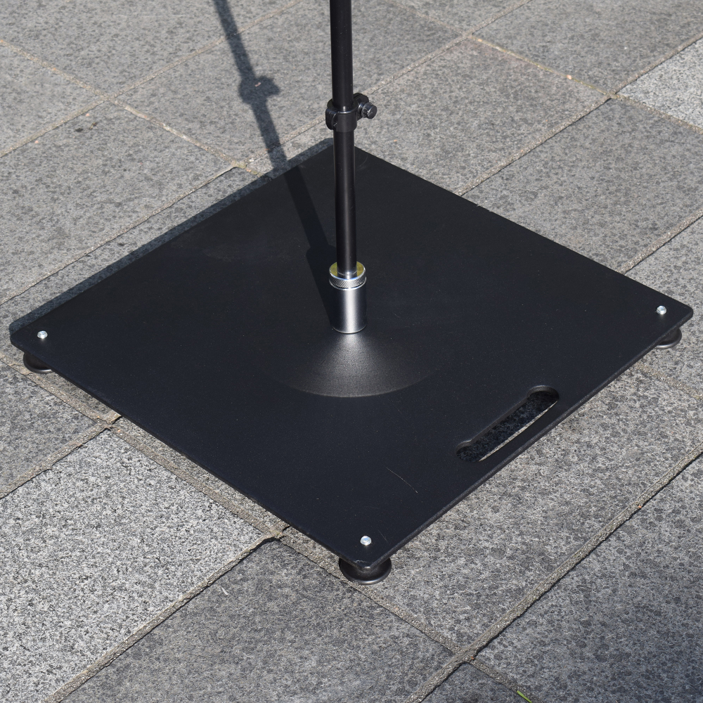 Black base plate ground PDP 6