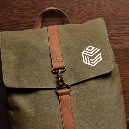 VINGA Bosler GRS recycled canvas backpack PDP