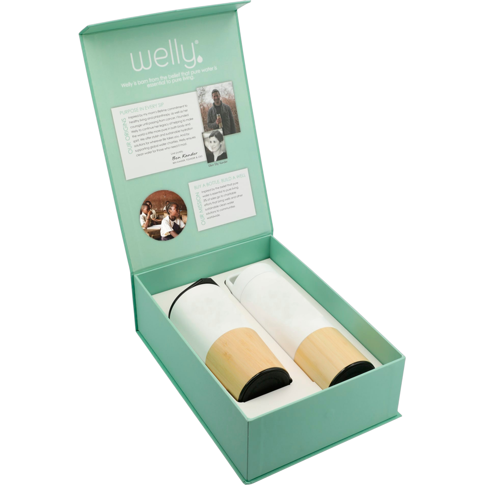 ICON - wellytumblerandtravelerbundleset white