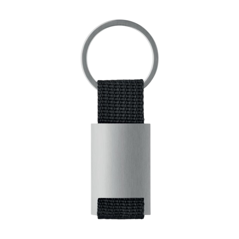 PDP - techmetalrectangularkeyring square #F8F8F8 background