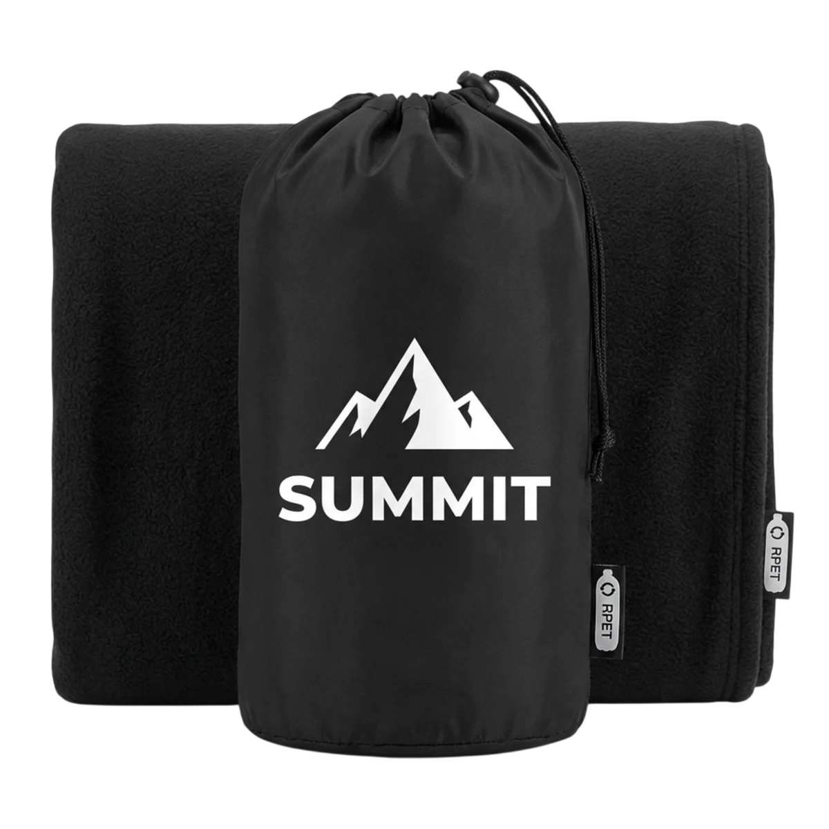 RPET Polar Fleece Blanket With Pouch main image