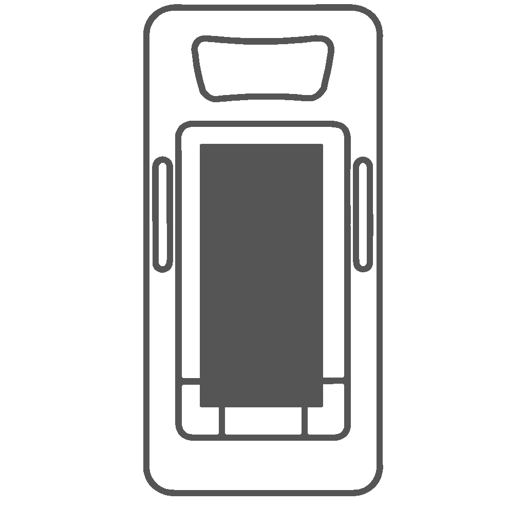 Stand | 3.2H in x 1.5W in