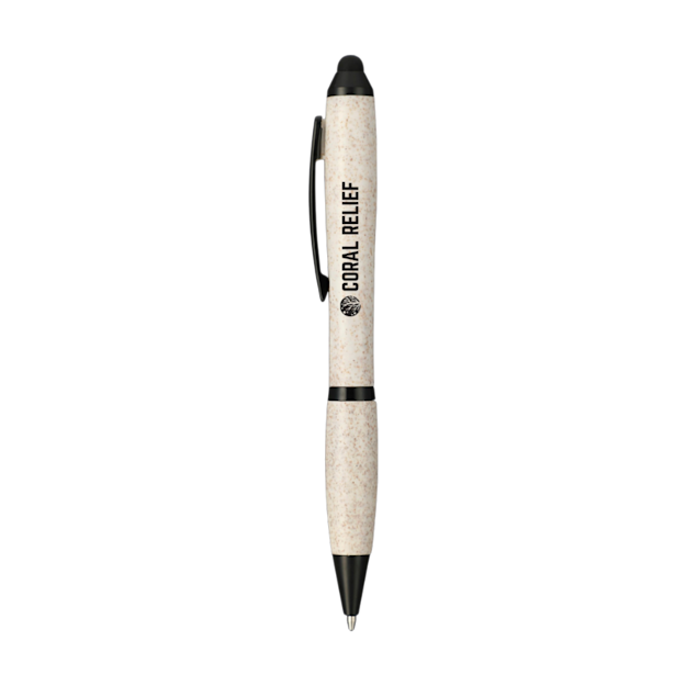 PDP - nashwheatstrawballpointstyluspen square grey background