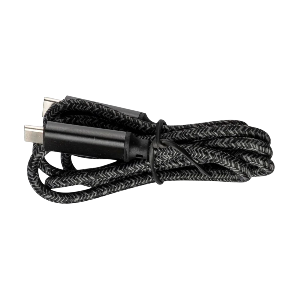 PDP - nylonfabricchargingcable65wclaudia square #F8F8F8 background