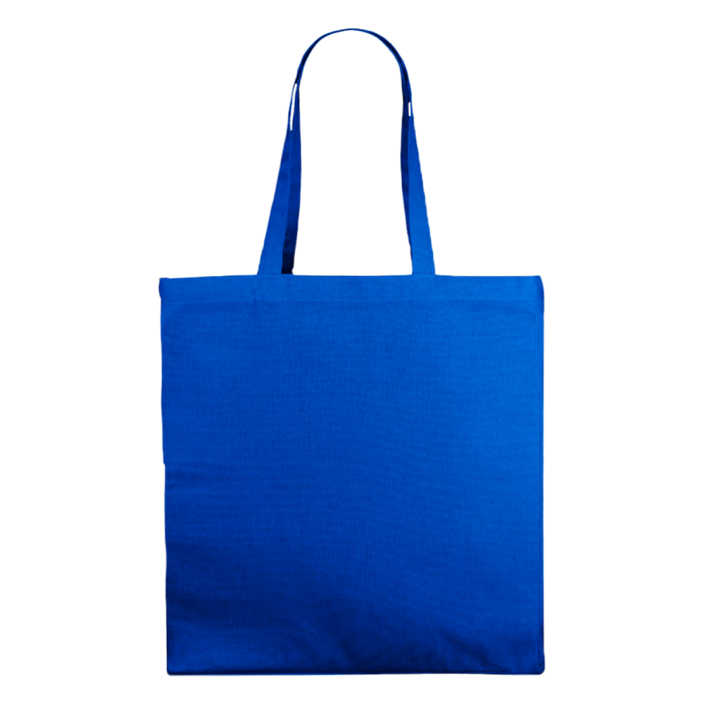 m² cotton tote bag 13L blue