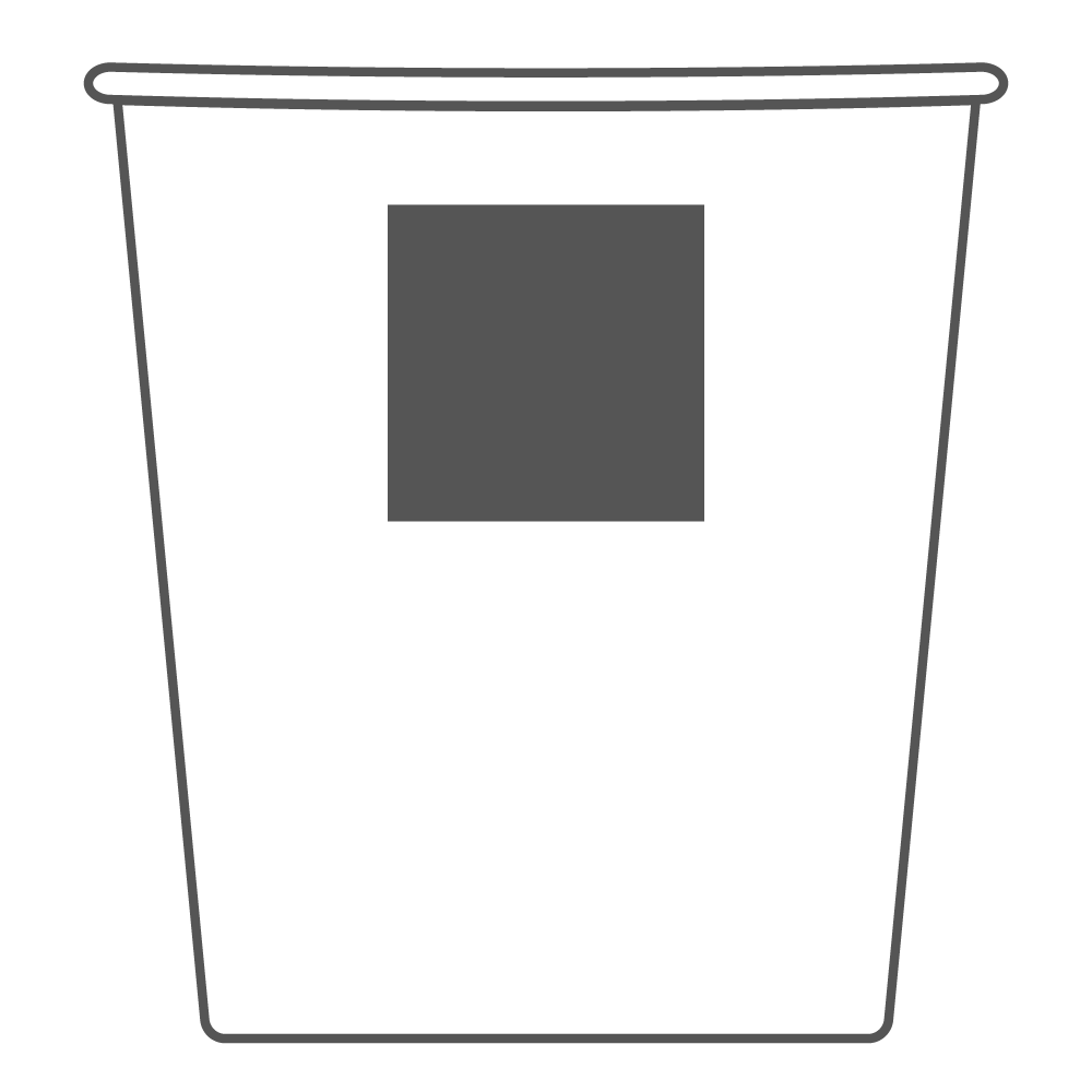20 x 20 mm - On the Cup