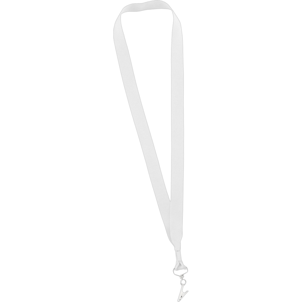 lanyardbulldogclip.color.white - lanyardbulldogclip_white