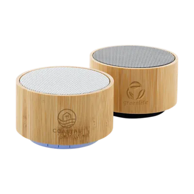Altoparlante wireless RCS in plastica riciclata e bambù da 3W