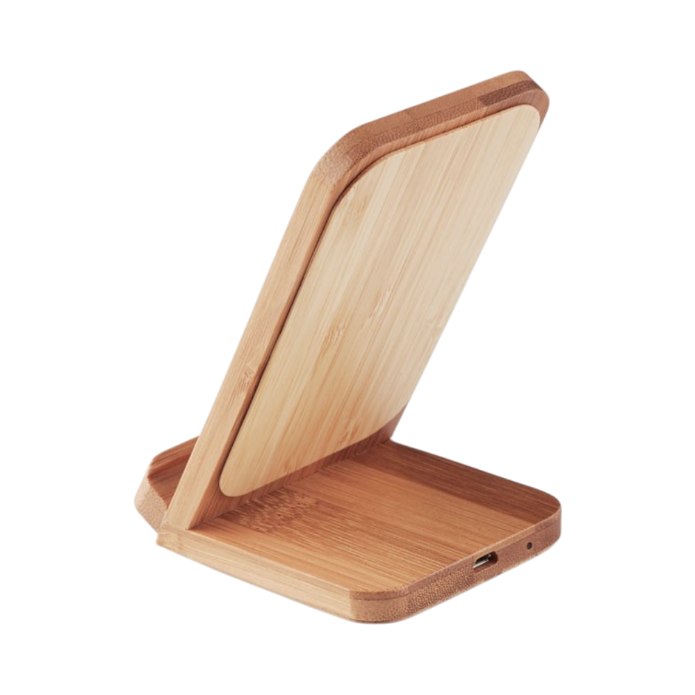 PDP - wirestandbamboowirelesschargestand5w square #00000000 background