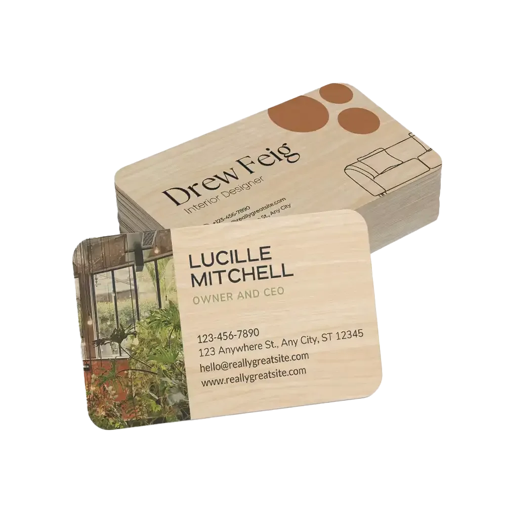 Wood Business Cards-catalog-image