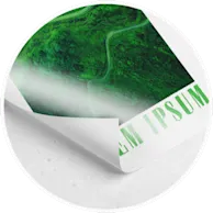 Single-sided gloss lamination
