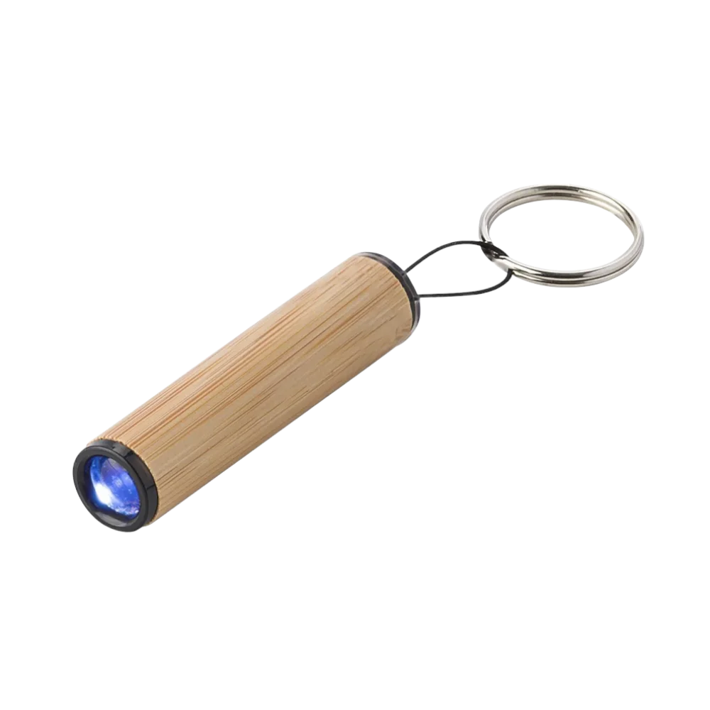 PDP - bamboominitorchwithkeychainilse square #F8F8F8 background