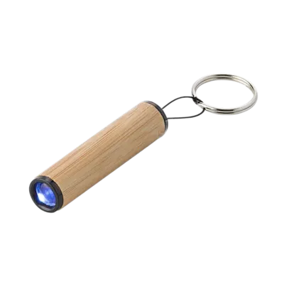 Mini Torcia in Bambù con Portachiavi