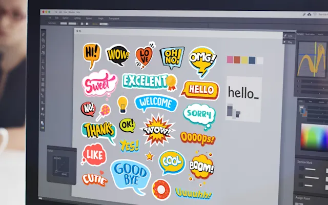 Wie man mit personalisierten Sticker kreativ werden kann