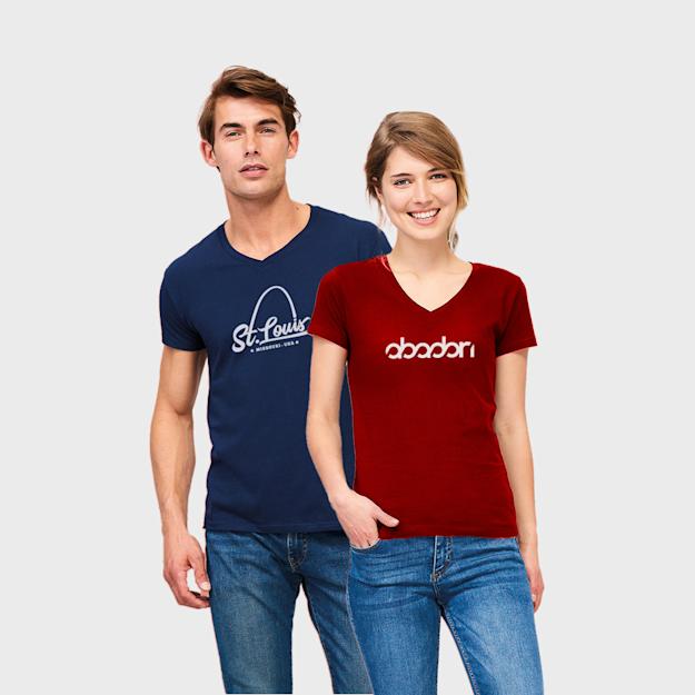 Budget Unisex Classic Fit V-Neck T-shirt PDP