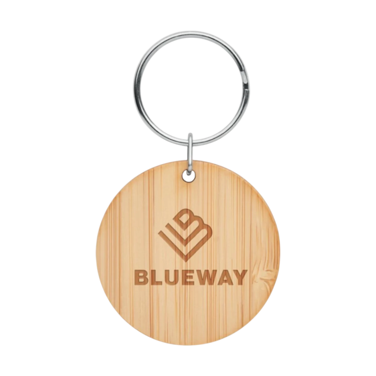 Roundboo Bamboo Keyring main image