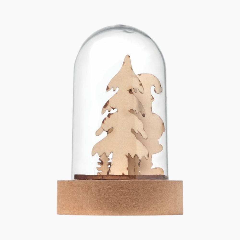 PDP - christmasornamentinmdfandpetcasewith1ledlight square #F8F8F8 background