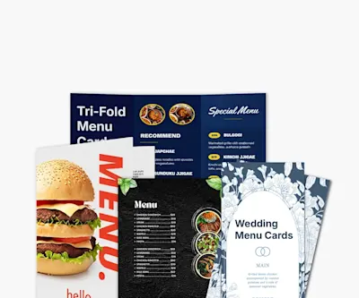Menu Cards